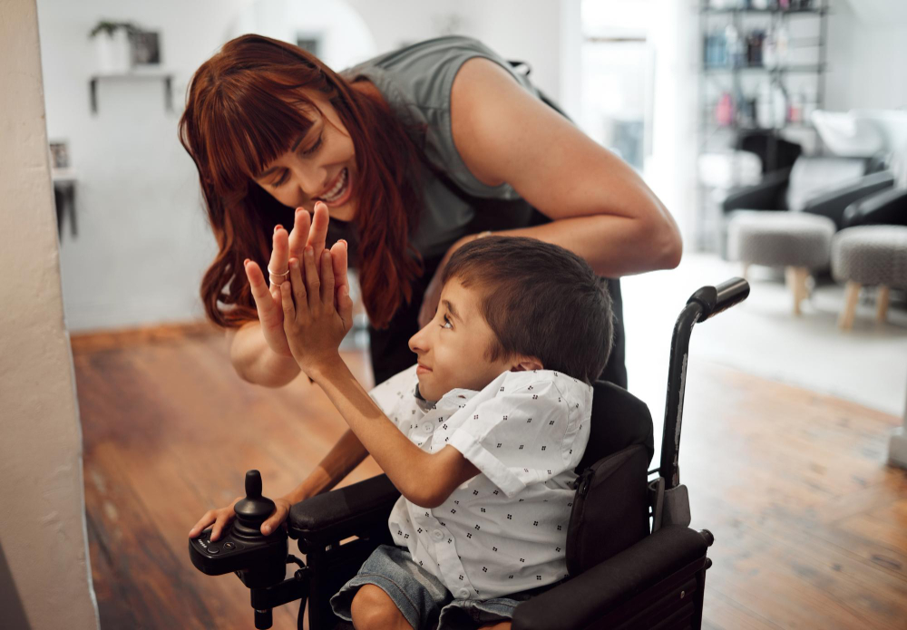 Supportive care interaction representing OPWDD programs in Brooklyn NY and family-focused assistance