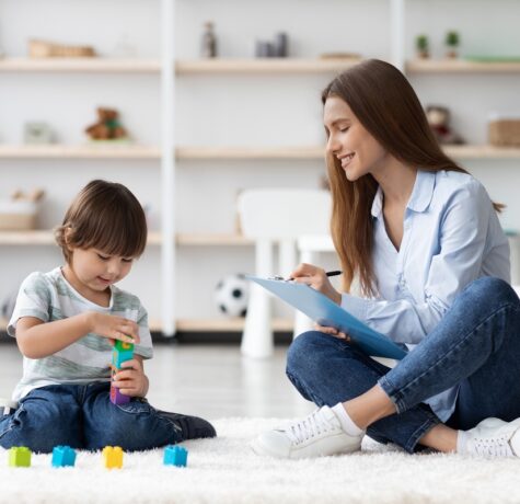 OPWDD Care Manager in New York with a child