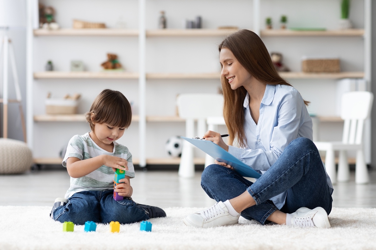OPWDD Care Manager in New York with a child