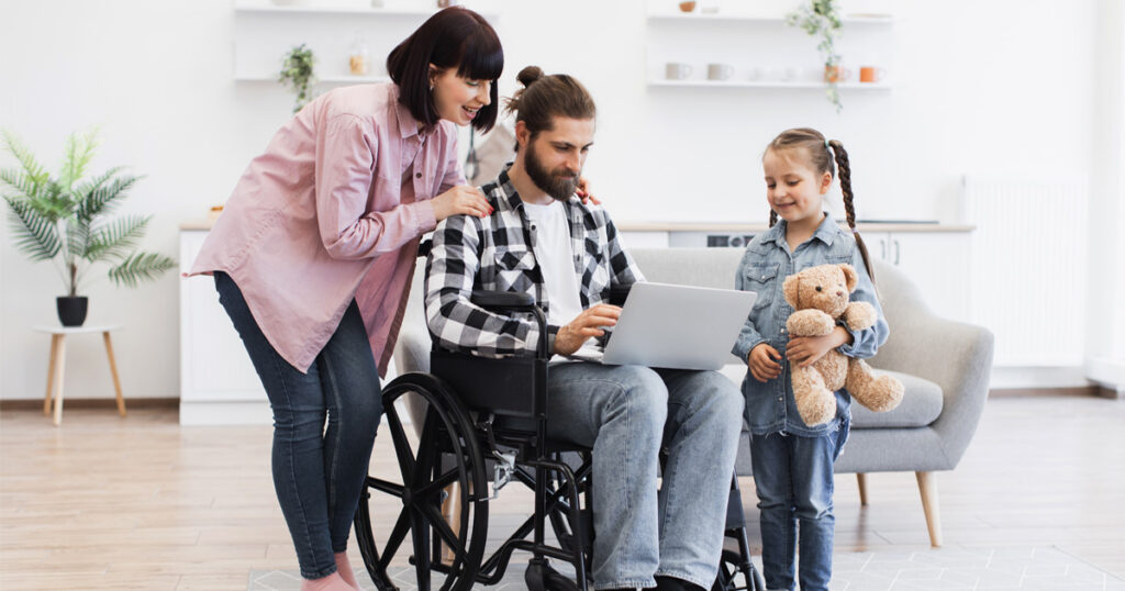 Family reviewing OPWDD Application Assistance and developmental disability support resources