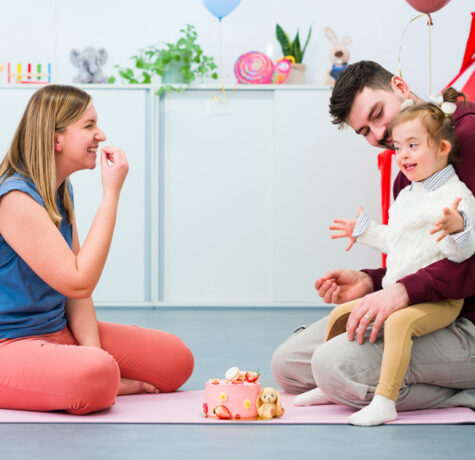Family discussing OPWDD Self Direction and personalized support planning