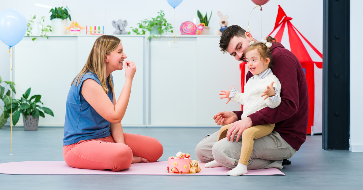 Family discussing OPWDD Self Direction and personalized support planning