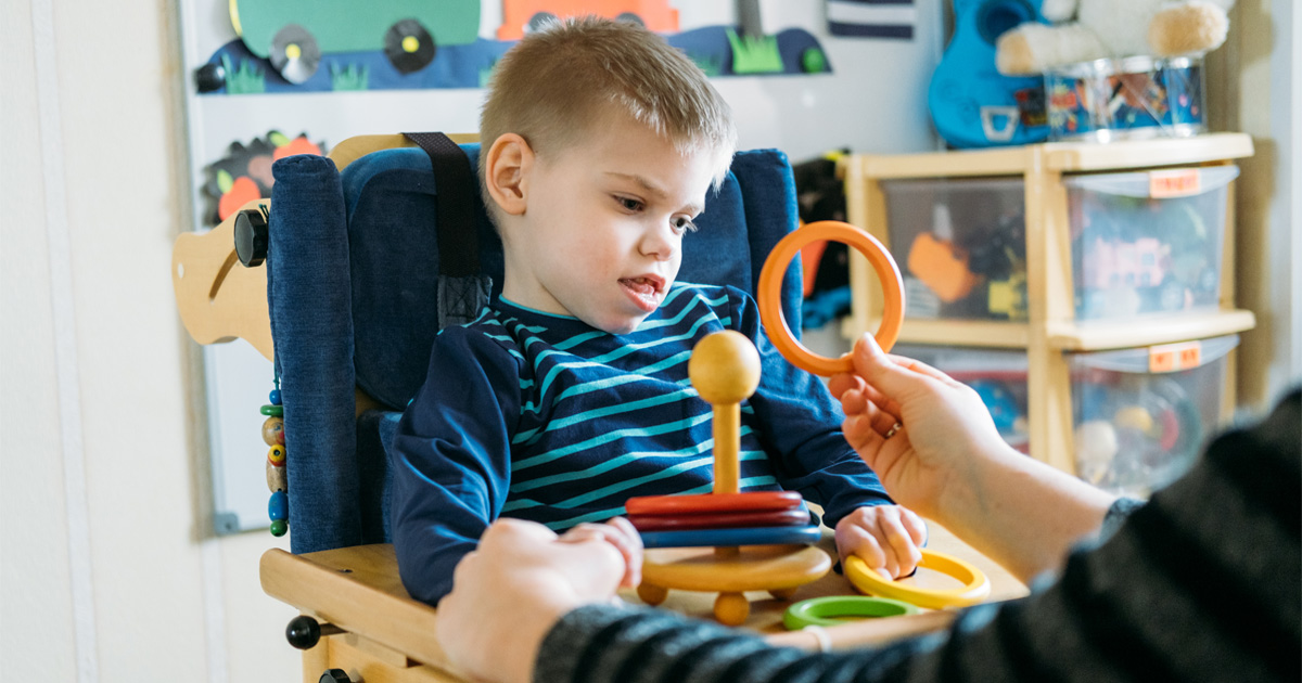 Special Needs Activities for building everyday skills through play